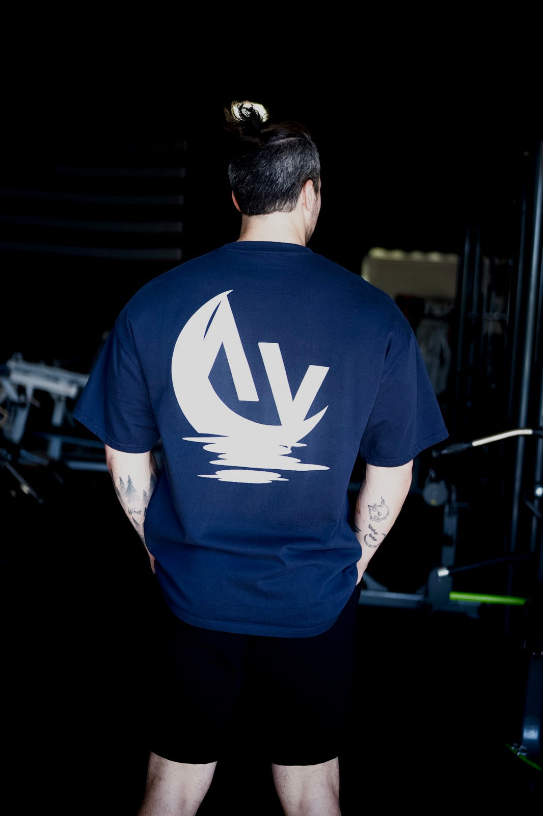 LIFT. RISE. CONQUER. (LRC) - Men's Heavy Oversized Tee (V1)